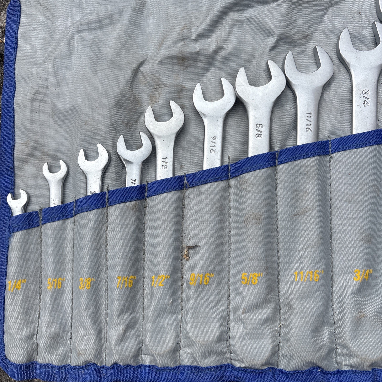 Jumbo Imperial Spanner Set 1/4-1 1/4 – 16pc Heavy Duty Combination Spanners