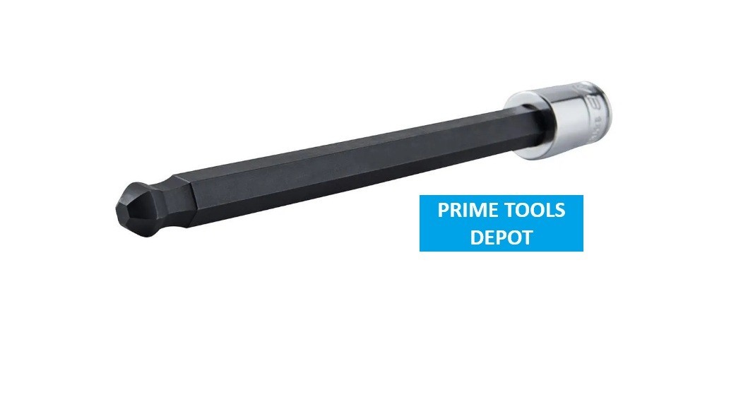 ICON 3/8 in. Drive SAE + METRIC Professional Long Ball Hex Bit Socket Set -2pk