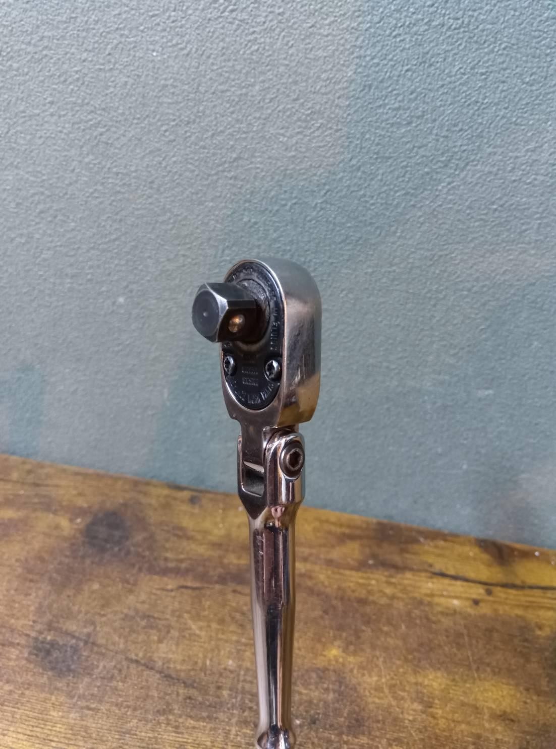 Snap-on FHCLF72 3/8″ dr Dual 80 red Soft Grip Compact Flex Head Ratchet