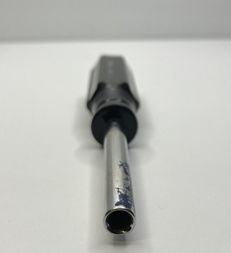 Vintage Craftsman 1/4″ Black Hex Magnetic Bit Holder Spinner Handle P# 43373