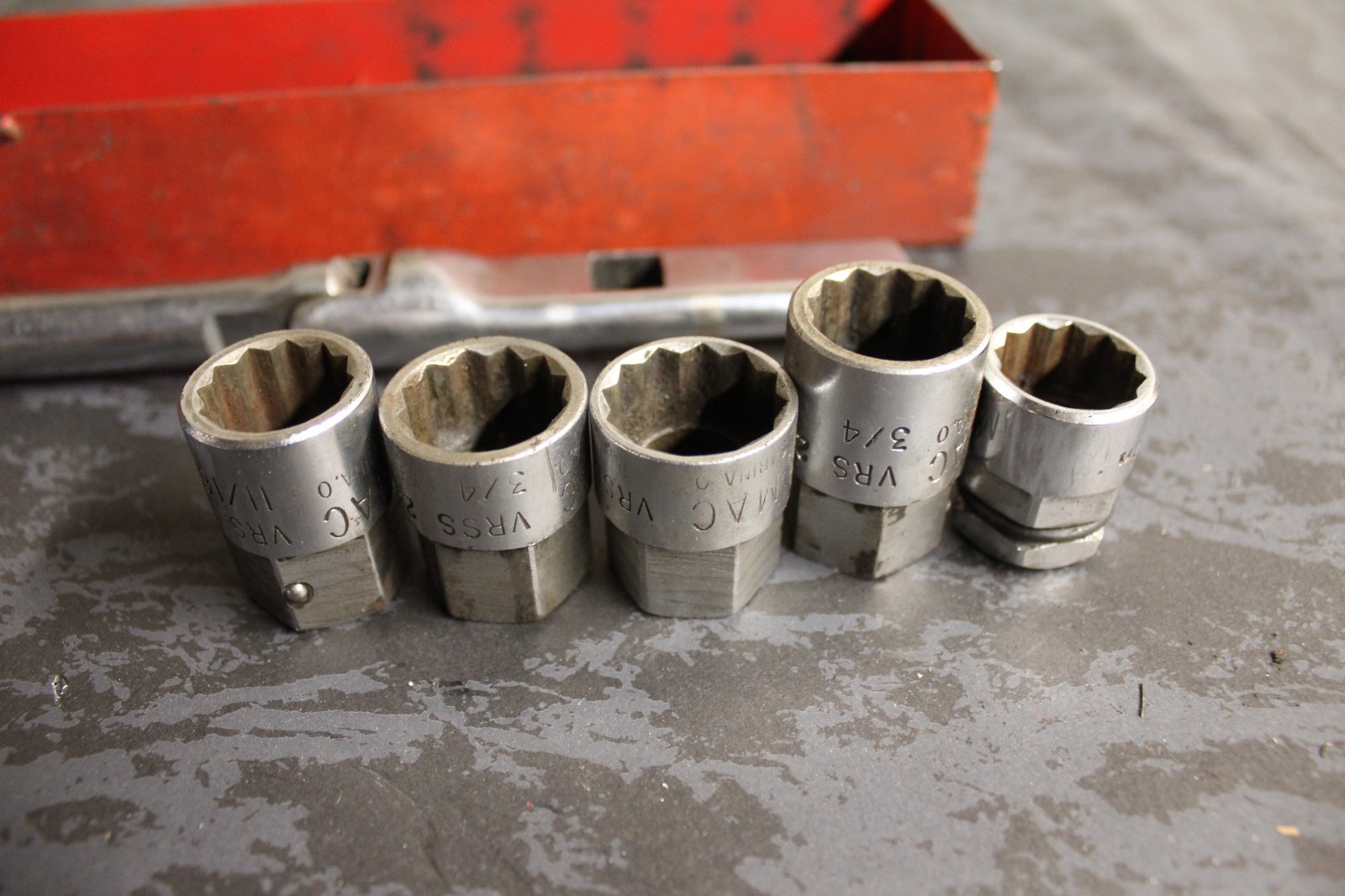 MAC Tools USA VRF Front End Alignment Ratchet Pass Through Thru Socket