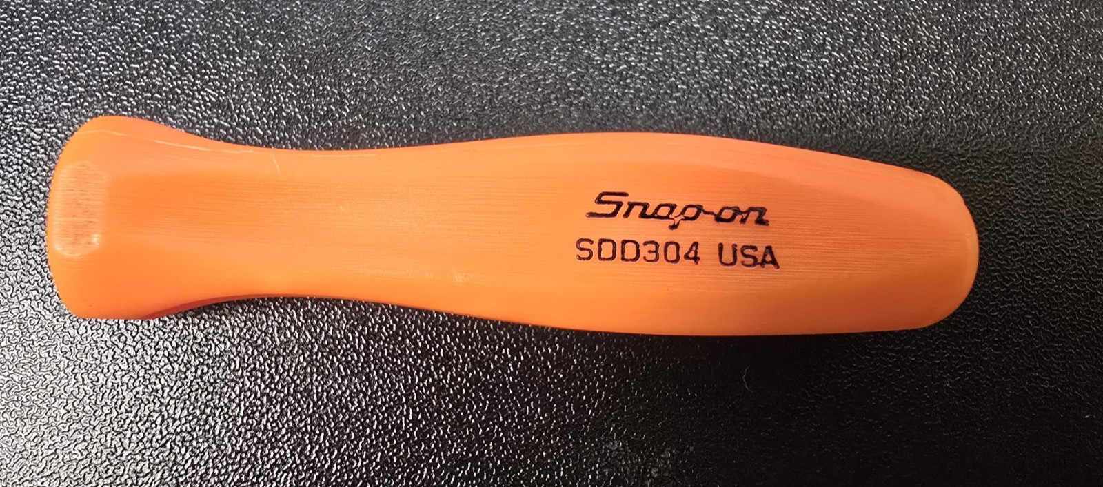 Snap-on ™ NEW Orange MINI Hard Plastic Handle For Flat Screwdriver SDD304AO