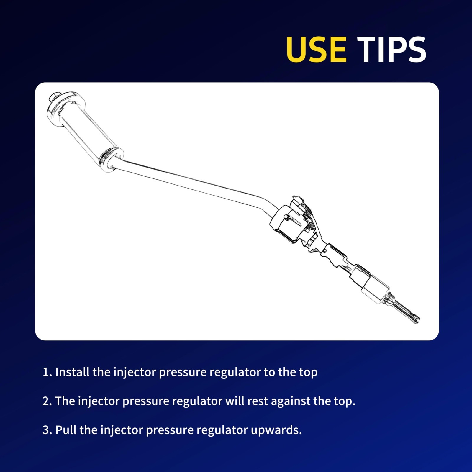 Fuel Injector Remover Installer Tool for Land Rover 5.0 Jaguar 3.0 Auto Engines