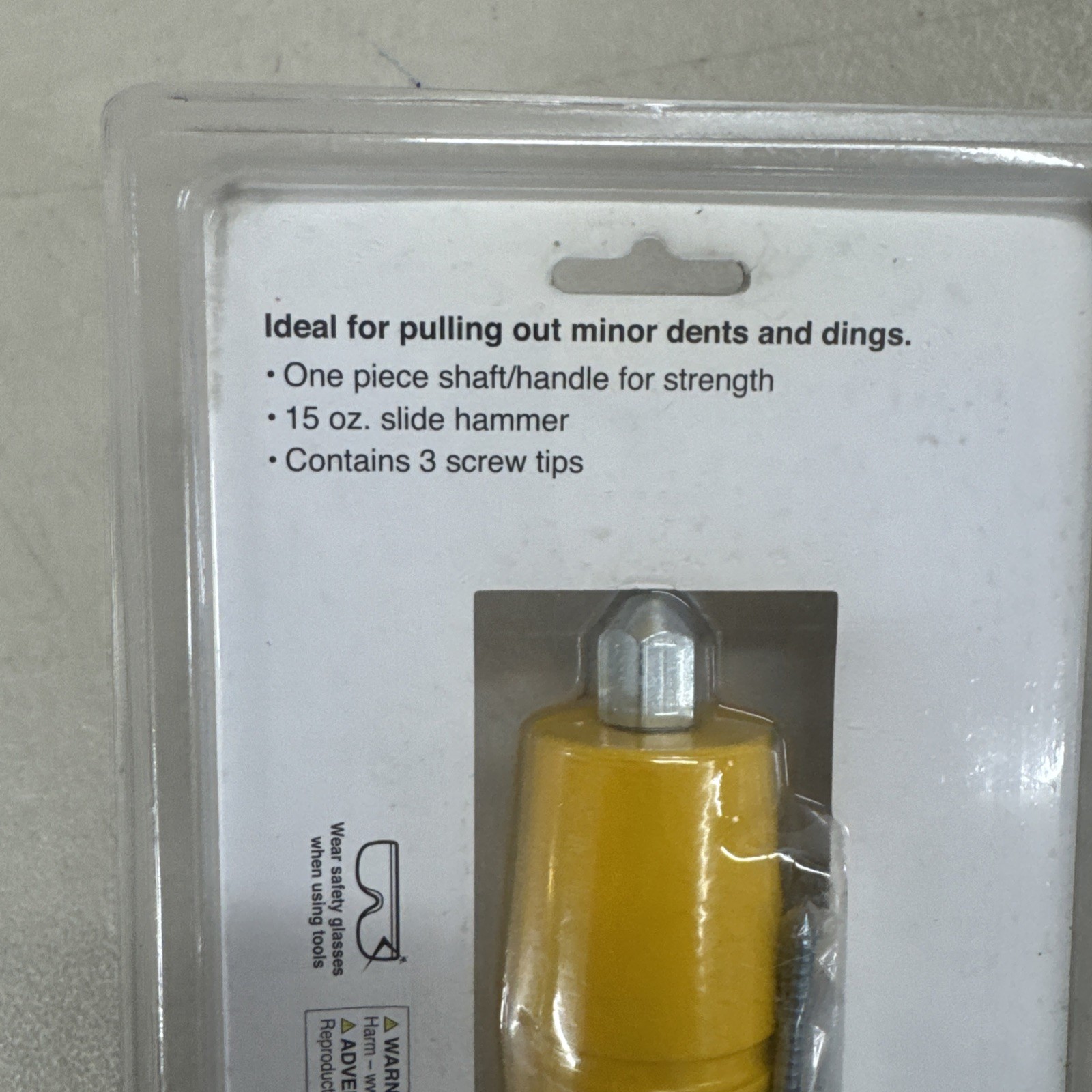 Performance Tool W2015P Dent Puller Compact Slide Hammer Auto Body Repair Tool