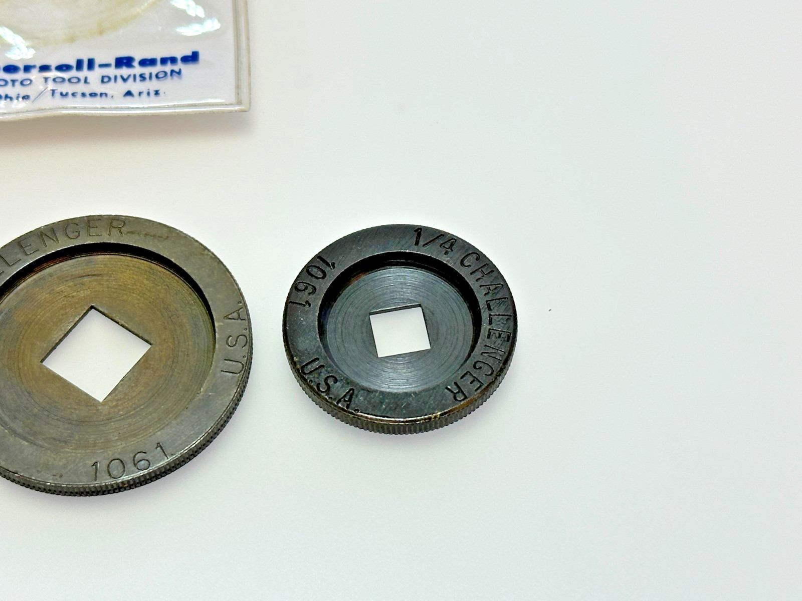 NOS Proto CHALLENGER USA 1061 3pc Disc Type Ratchet Spinner Set (Ingersoll Rand)