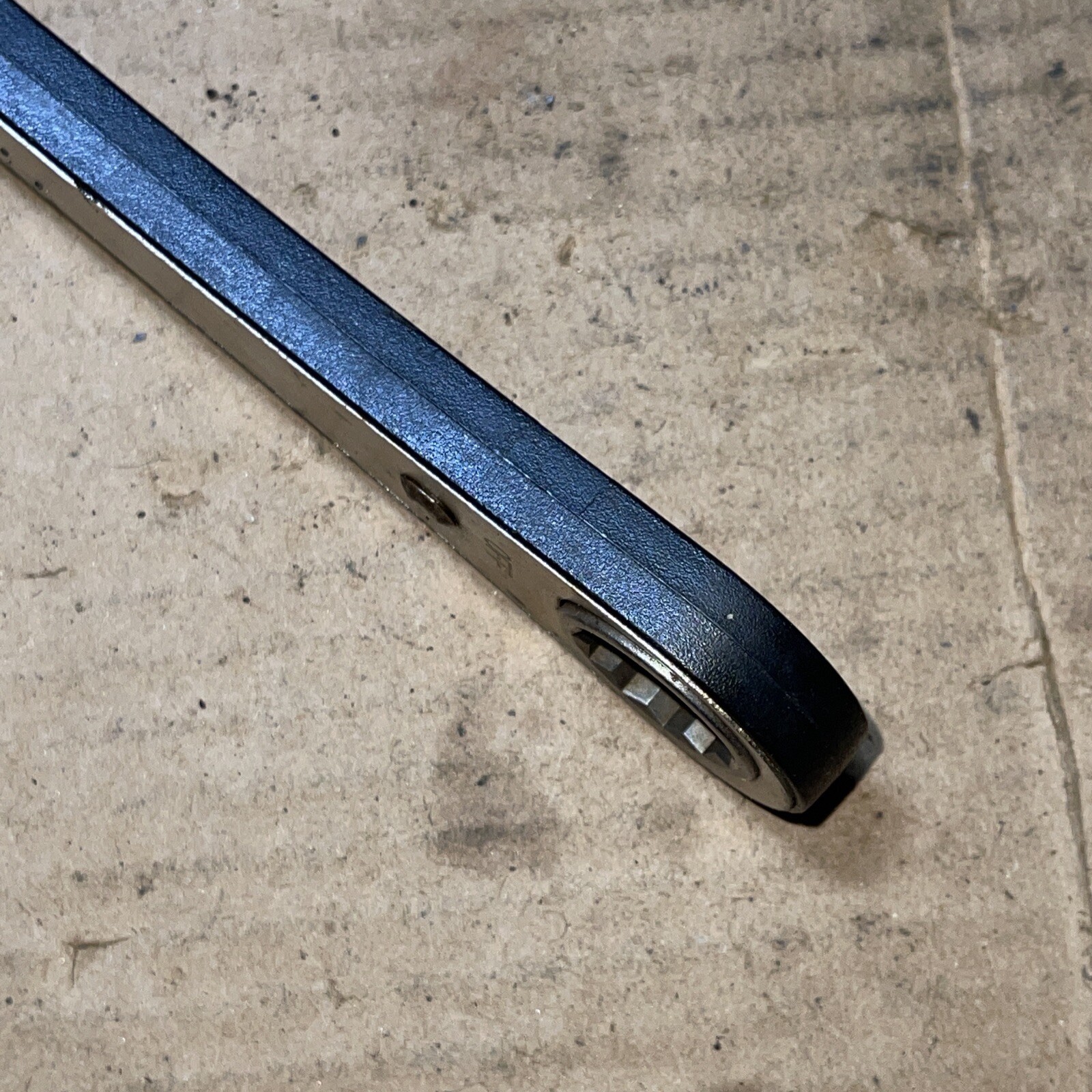 Vintage Stanley USA 85-279 5/8 in X 3/4 in SAE Ratcheting 12 point box wrench