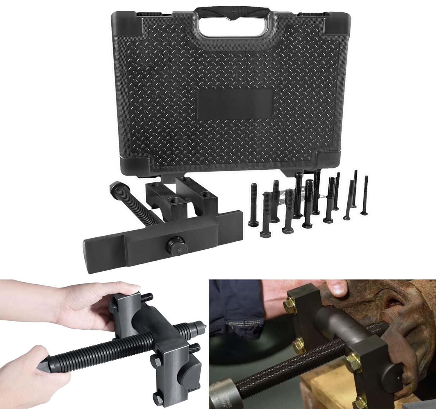 10803 Yoke Puller Semi Truck Yoke Remover Tool Kit for Class 6-8 Truck 3/4 inch