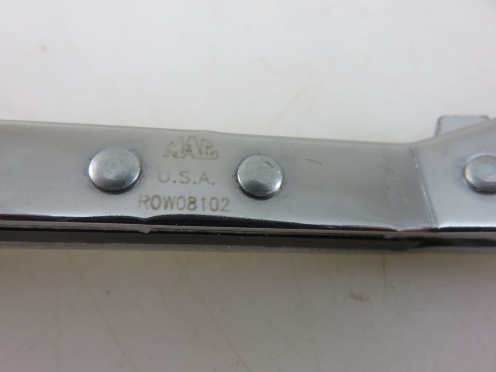 MAC ROW08102 Offset Reversible Ratcheting Double Box End Wrench 1/4″ x 5/16″