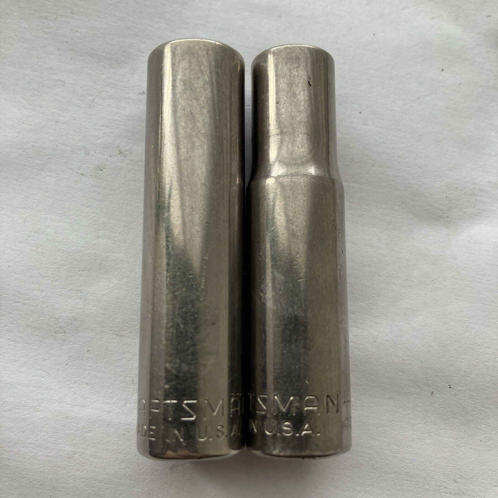 Craftsman 43331 7/16in. & 43333 3/8in Deep 6 pt Sockets 3/8 Drive USA