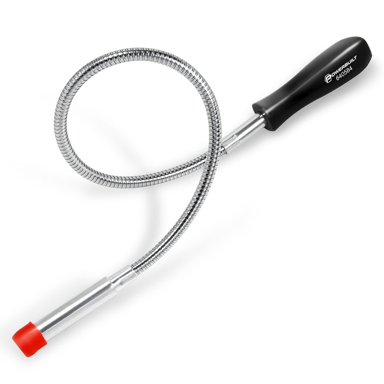 Powerbuilt 4Lb Telescoping Magnetic Grabber Pick Up Tool Reaches 2 Feet – 640584