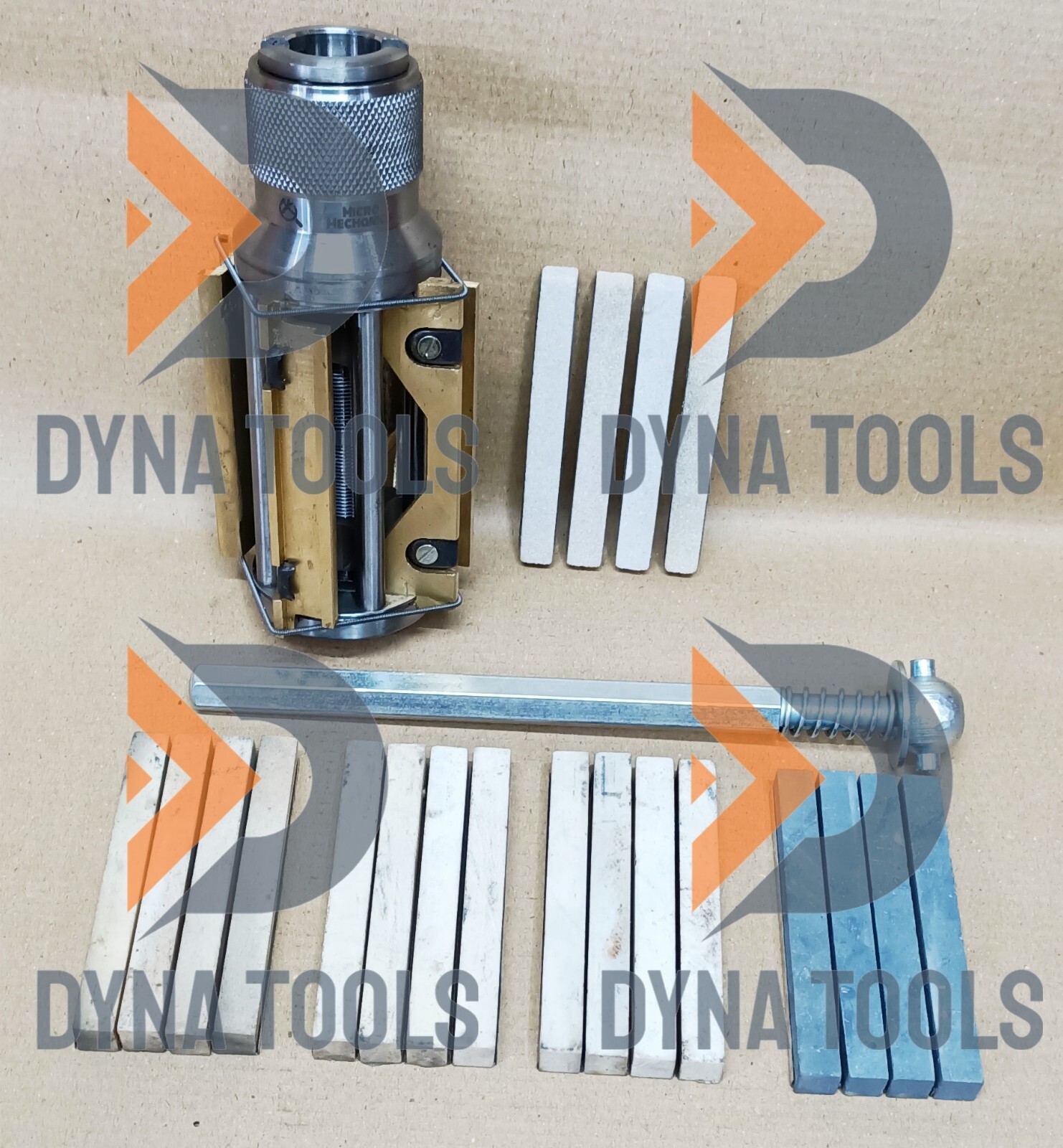 45 TO 65MM Honing Machine + 5x Stones Hall Toledo Type Cylinder Engine Hone Kit