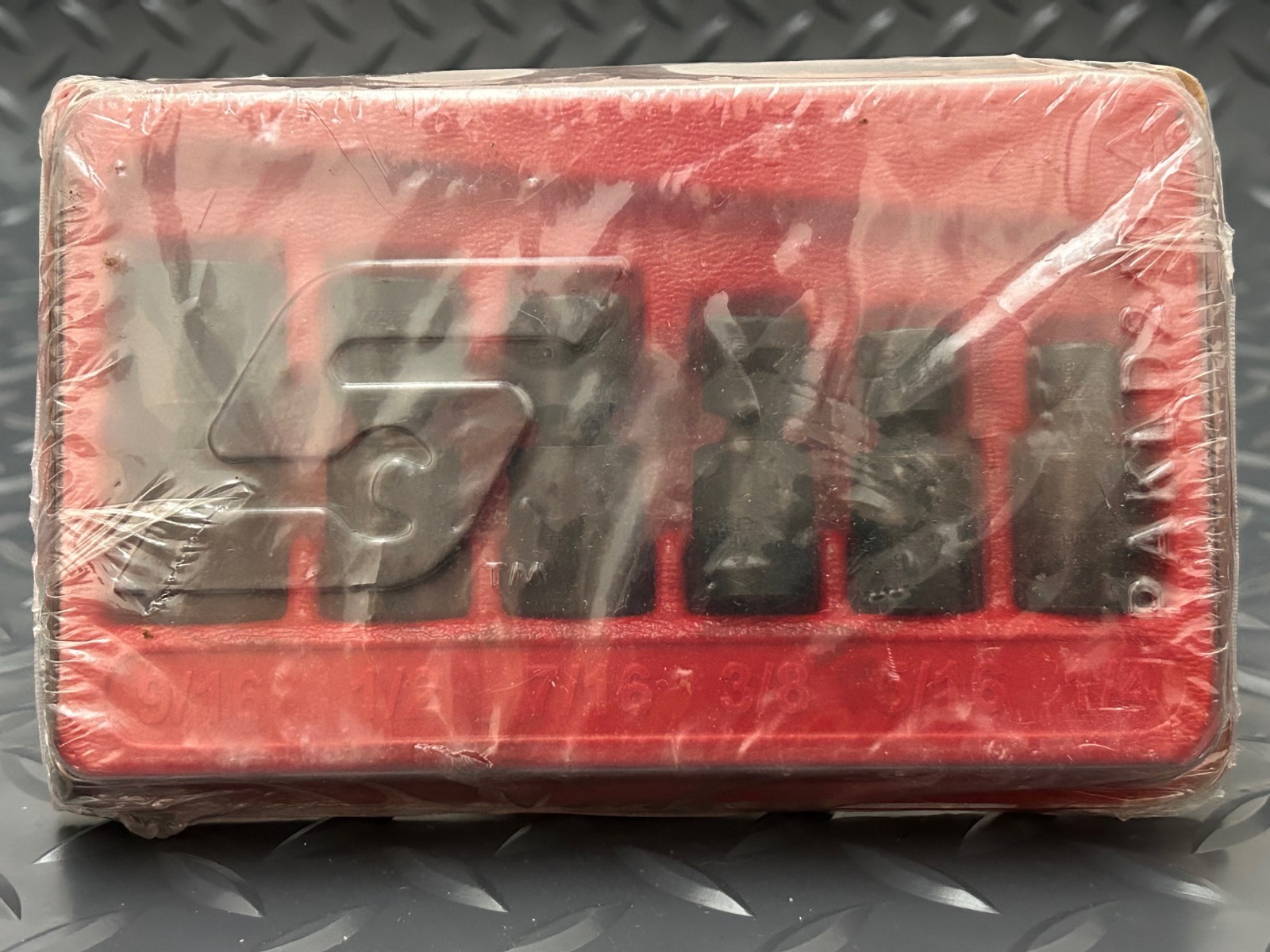 Snap on 6pc 1/4″dr 6pt SAE 1/4 – 9/16″ Shallow Impact Swivel Socket Set 106IPTMA