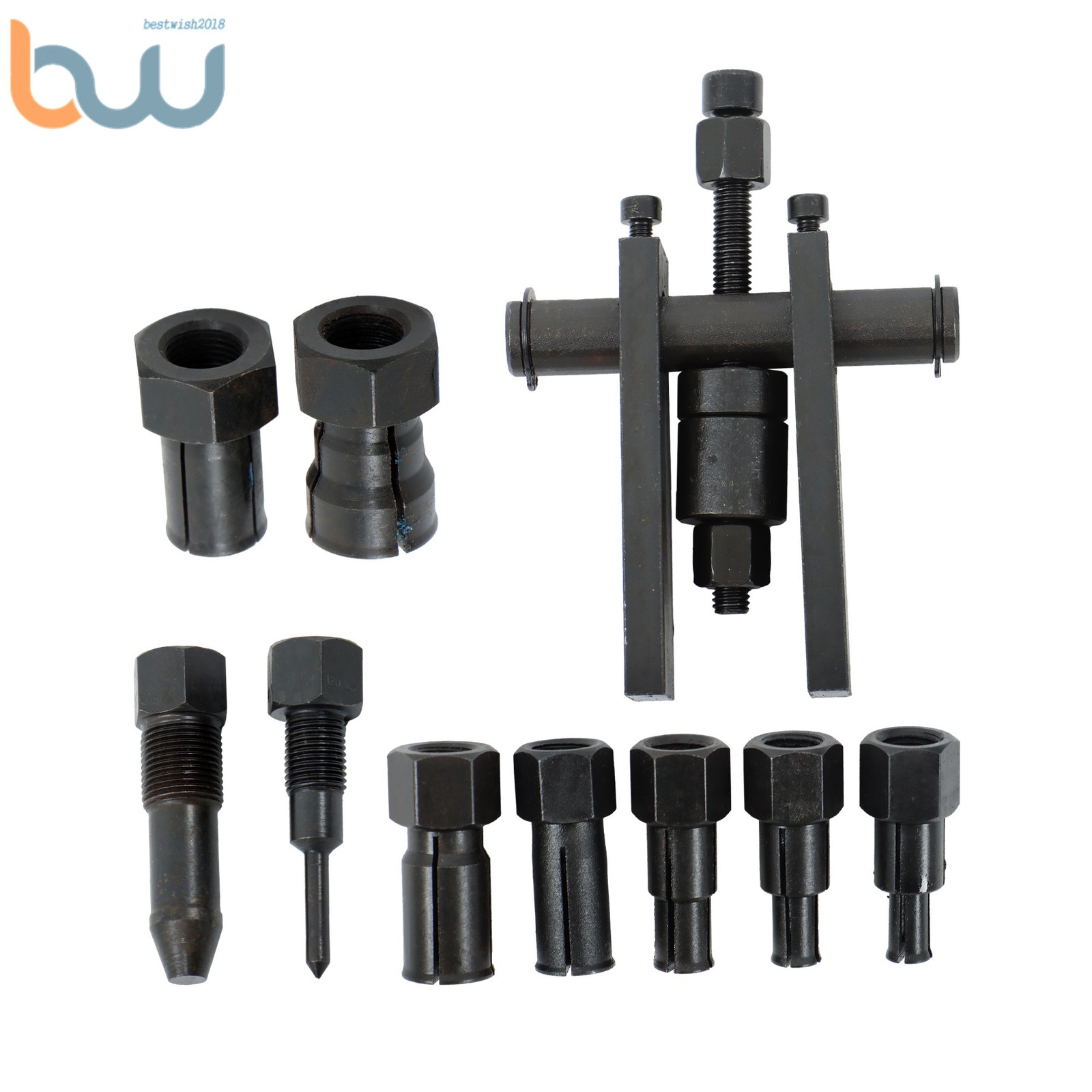 10PCS Universal 8-25MM Motorcycle Inner Bearing Disassembly Tool Set With Box