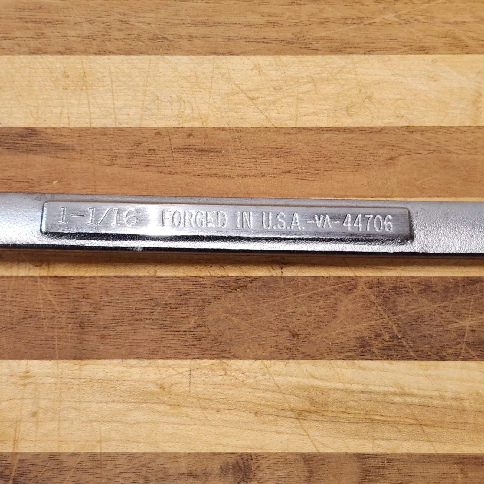 Craftsman 1-1/16″ SAE Combination Wrench -VA- 44706 12-point US Military surplus