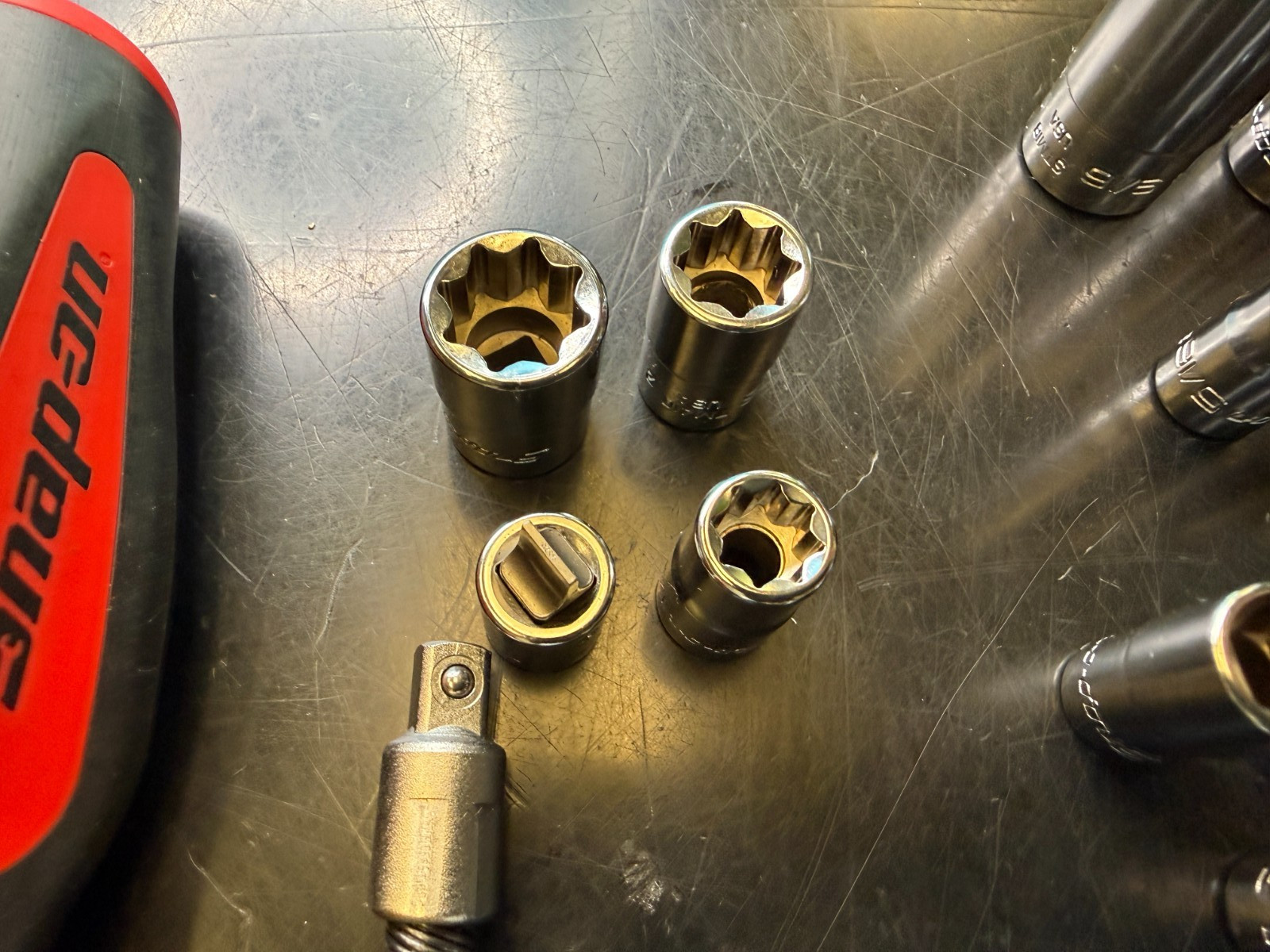 Snap-On 134ATMP 34pc 1/4″ Drive 6-Pt SAE General Service Socket Set 3/16-9/16