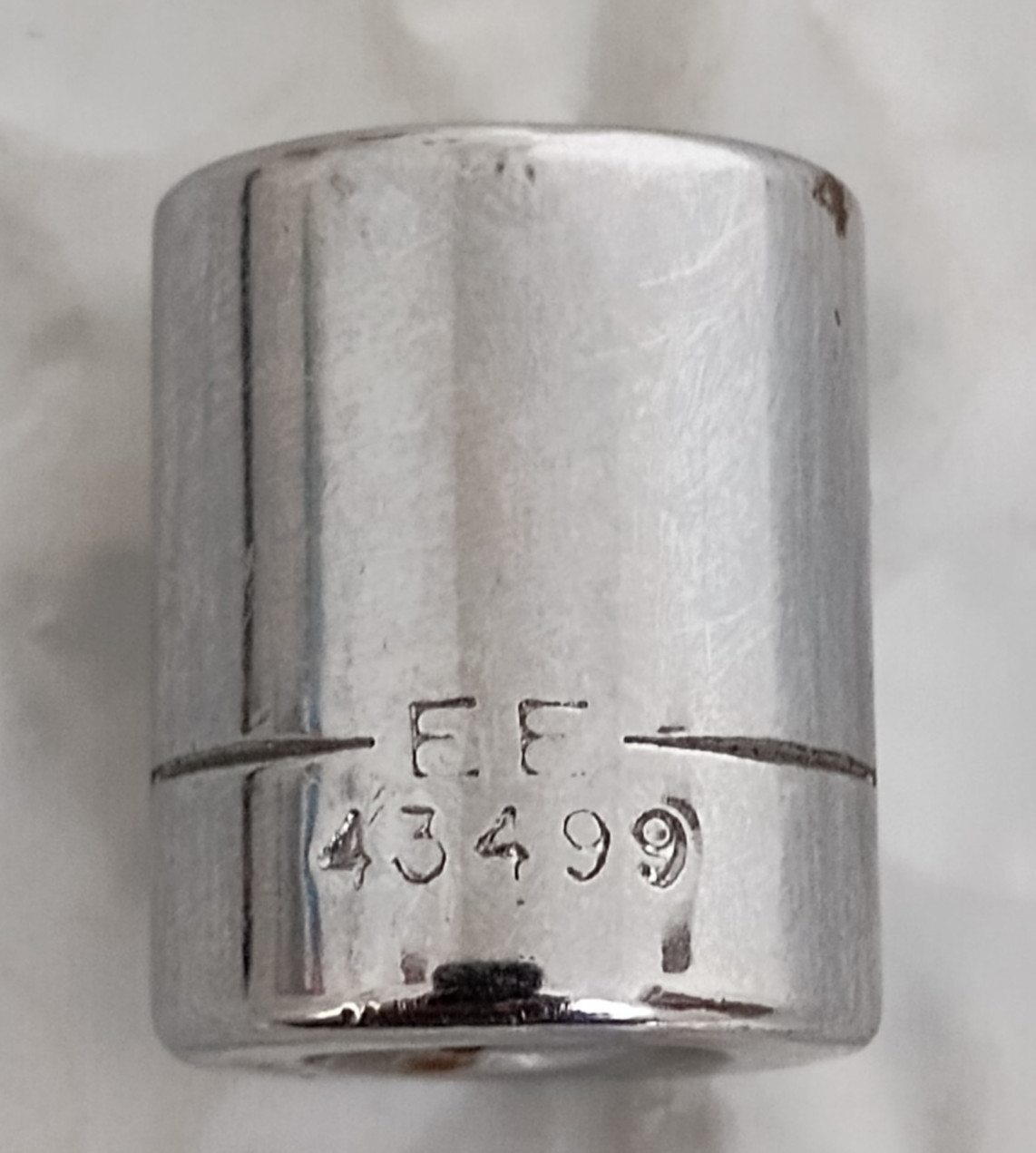 CRAFTSMAN TOOLS USA EE43499, 1/4″ DRIVE, 1/2″ SOCKET, SHALLOW, 6 POINT *NOS*