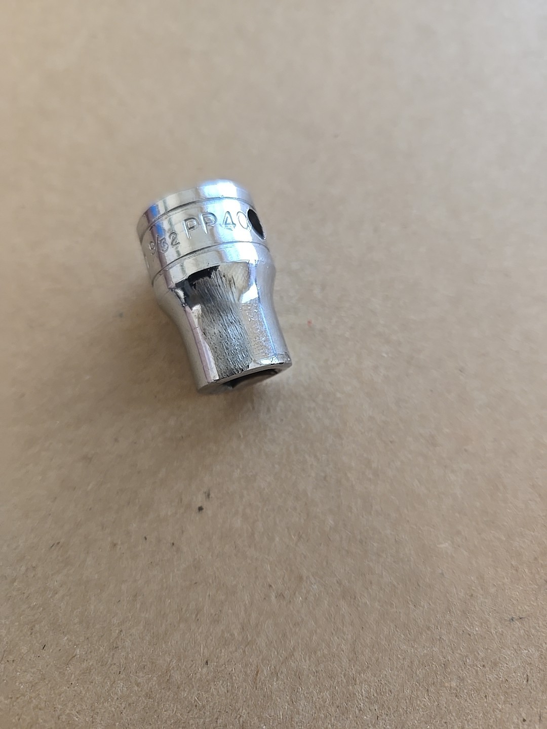 Snap On 3/8″ Drive 9/32″ SAE Chrome Internal Pipe Plug Socket USA PP409