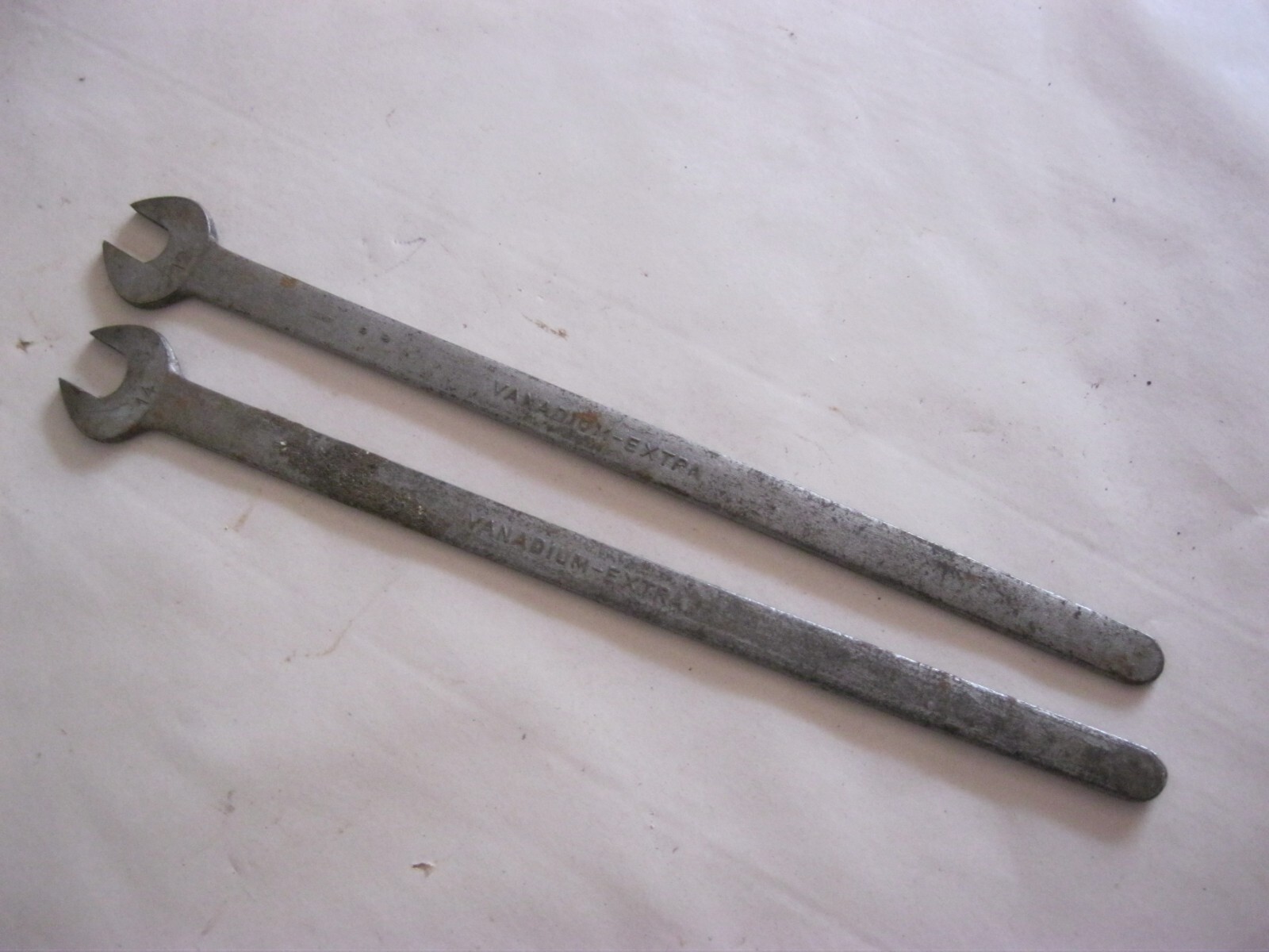 Vintage: 2x Belzer Open End Wrenches Model 1934 Valve Soupape Valve SW12 + SW14