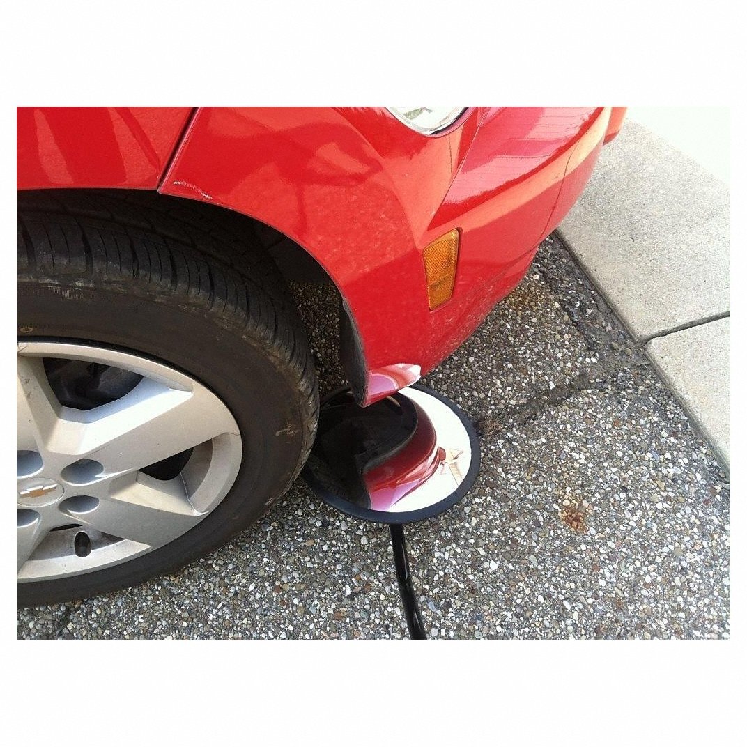 Under Car Vehicle Inspection Mirror Wheel Security Mirror w/ Flashlight 11»