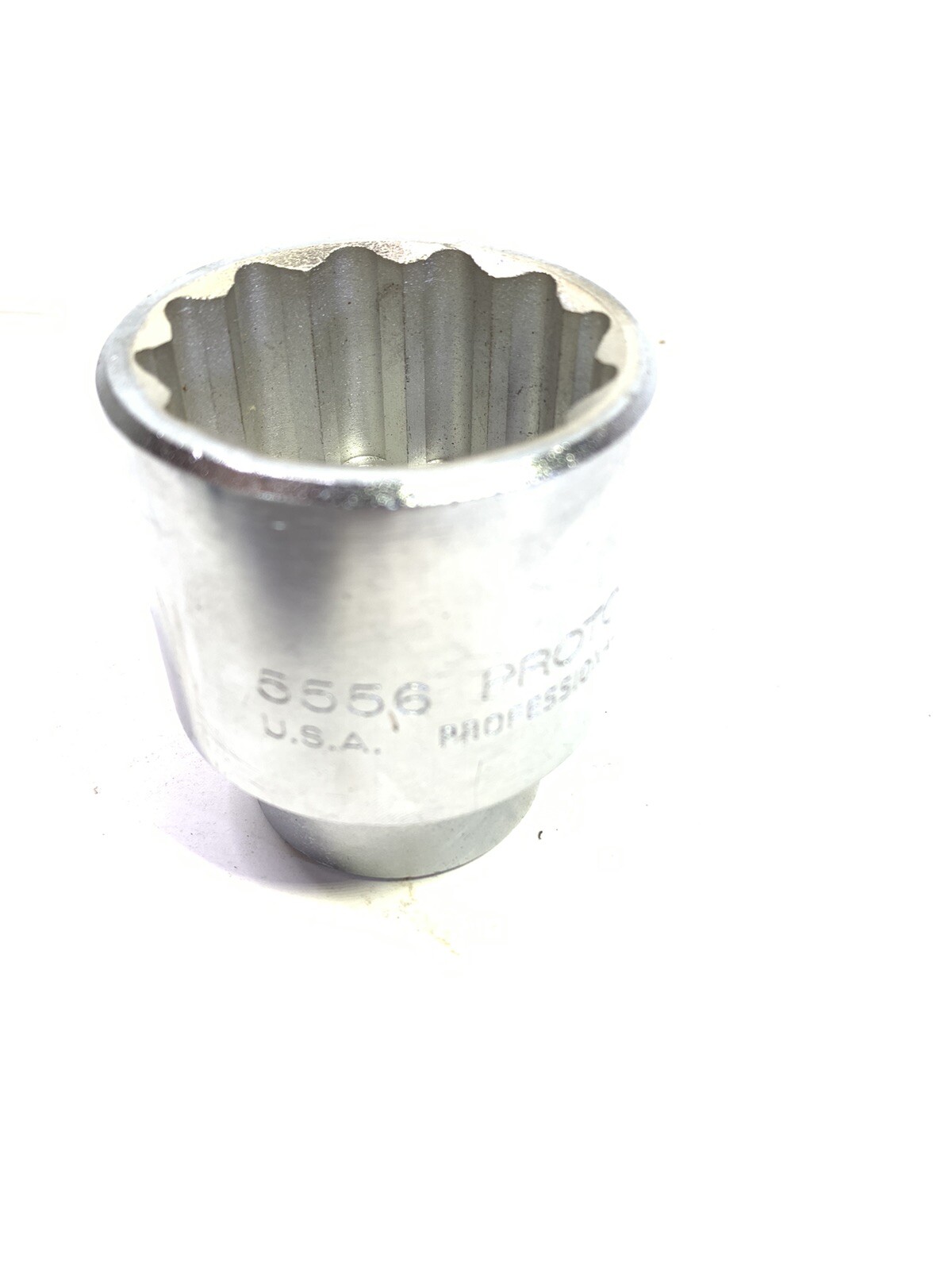 Proto SAE 5552 1-5/8 & 5556 1-3/4 Inch Standard Socket 3/4 Drive 12 Point
