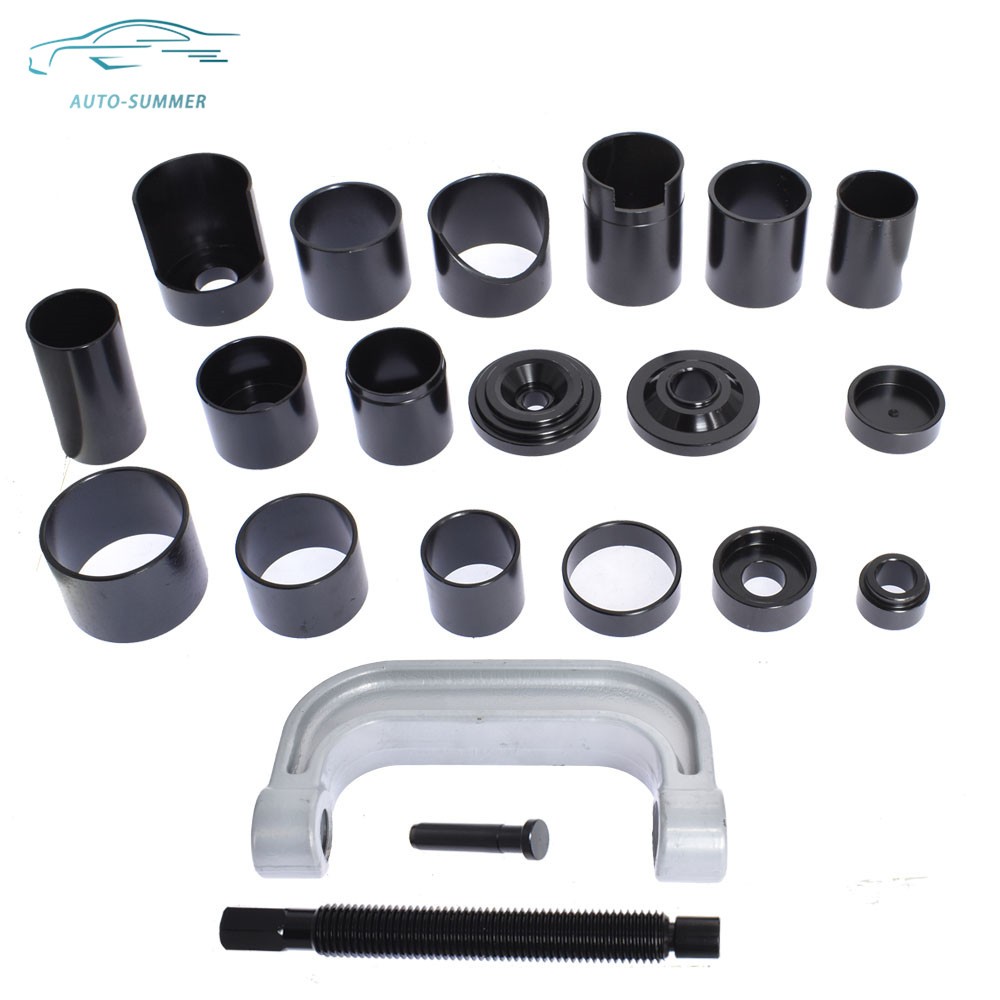 21PCS Auto Repair Service Removal Ball Joint Press Tool Kit & Master Adapter Set