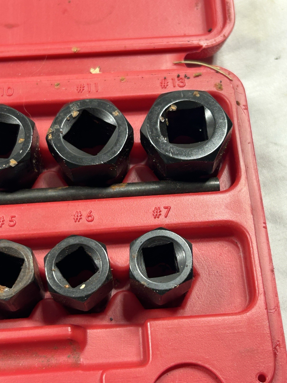 Craftsman Bolt Out Remover Extractor Socket Set 10pc Set
