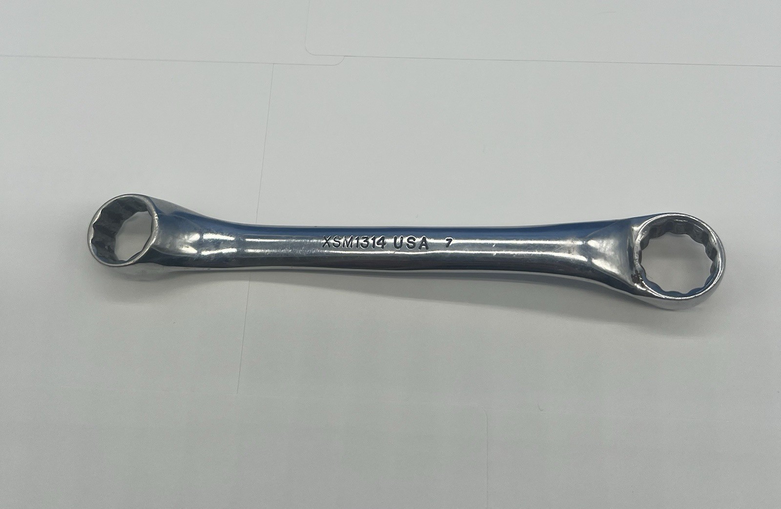 Snap On Tools USA Metric 13mm x 14mm Short Offset 12pt Box Wrench XSM1314