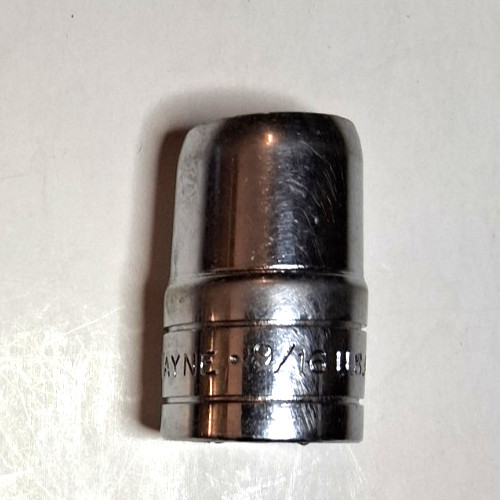 S-K WAYNE SOCKET IMPACT 1/2 DRIVE 9/16 6 PT 40118 USA