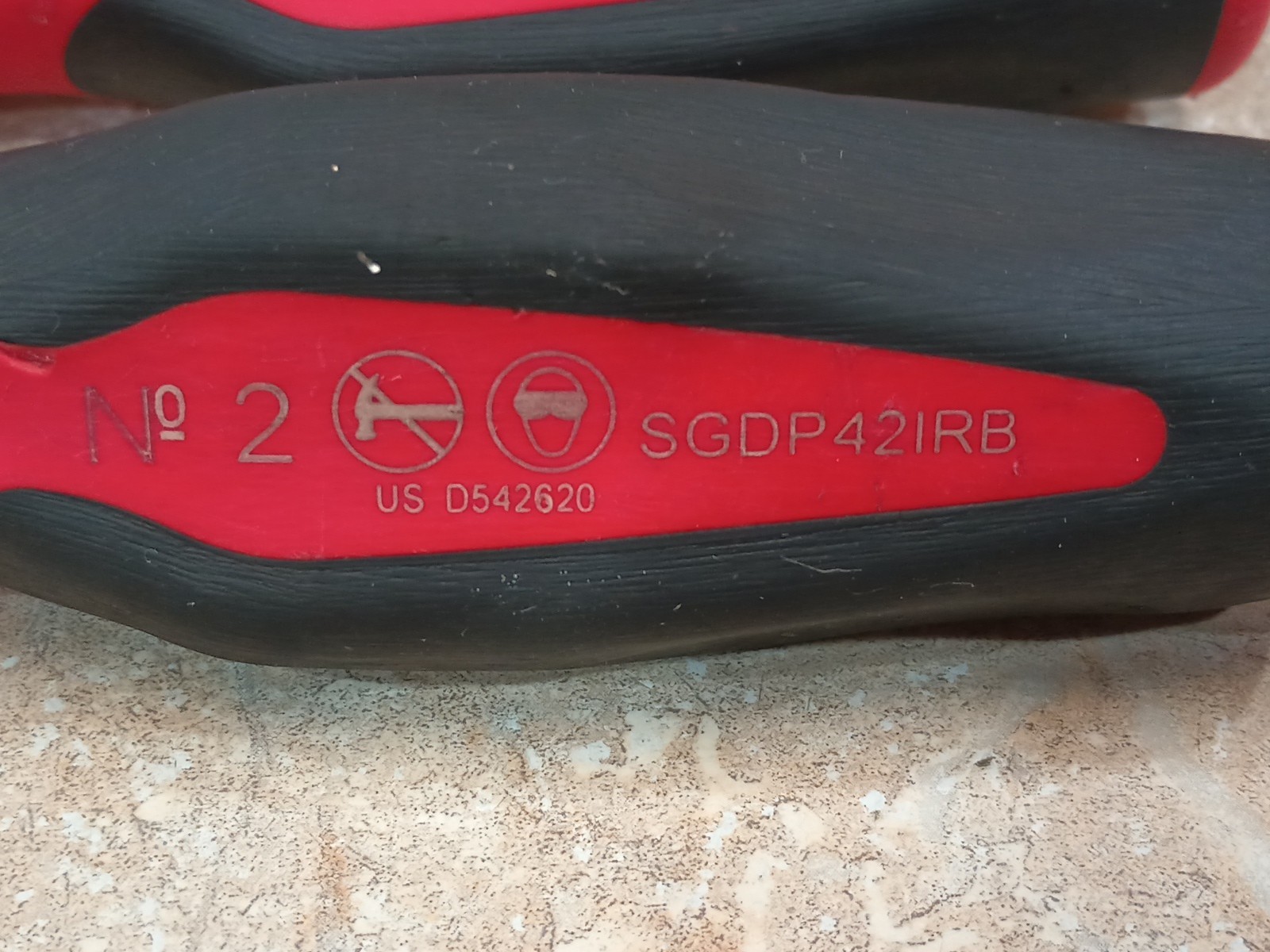 Snap-on SGDP172B #2, SGDP421RB #2, Phillips Screwdrivers + Daytona 500 Flat