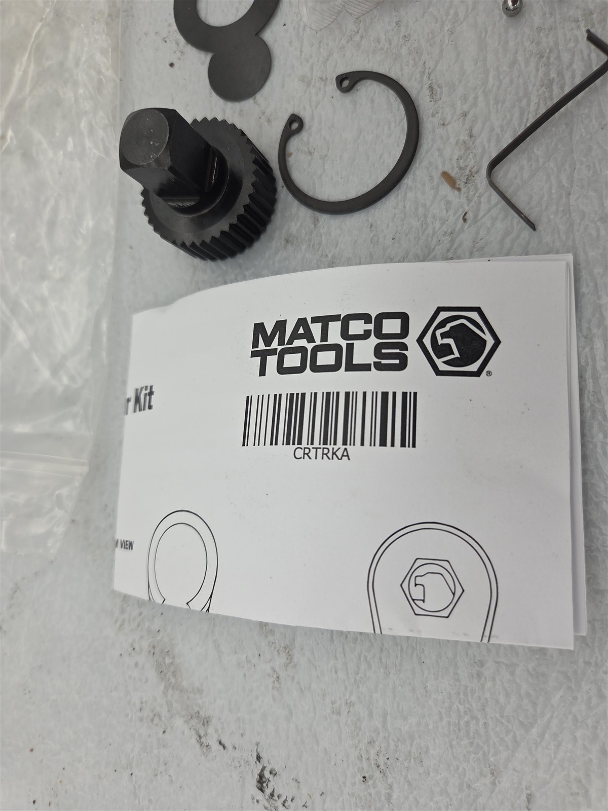 Matco Tools 1/2″ 36 Tooth Ratchet Head Repair Rebuild Kit New CRTRKA