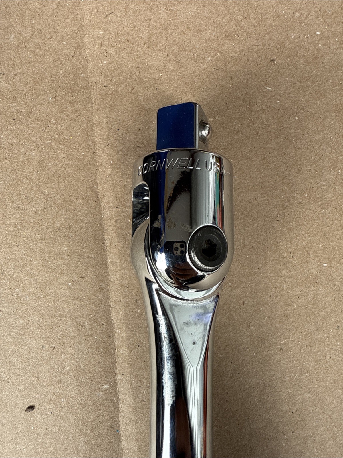 Cornwell Tools 1/2” Drive 27” Flex-Head Breaker Bar Chrome HF327 USA NEW
