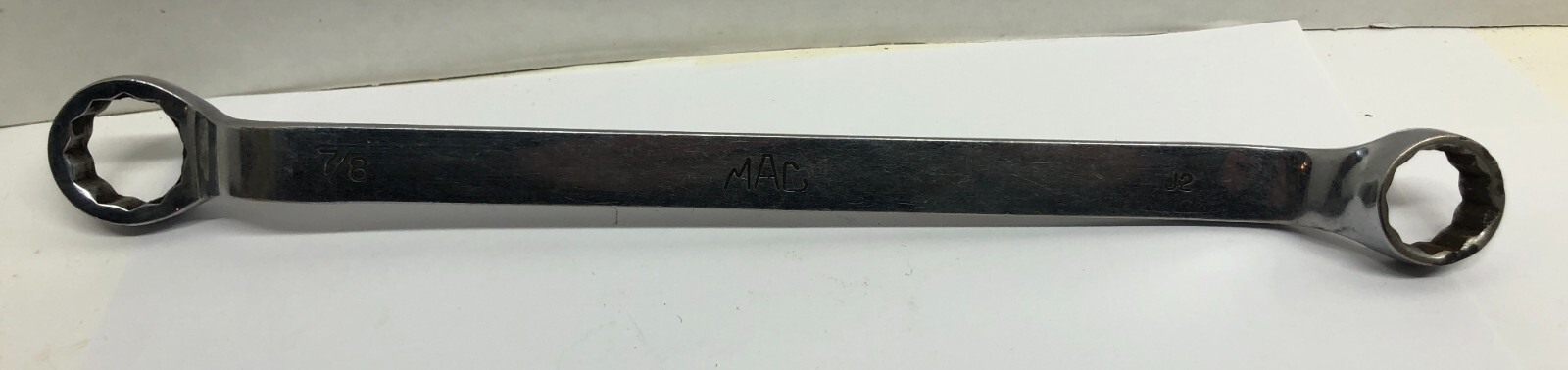 Mac Tools BOL2428 3/4″ 7/8″ SAE 12-Point Long Deep-Offset Double-Box Wrench
