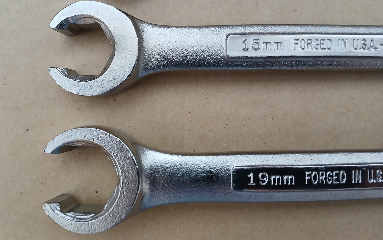 NEW CRAFTSMAN VINTAGE SEARS 5pc METRIC Flare Nut Wrench Set VA VV 9mm – 21mm USA