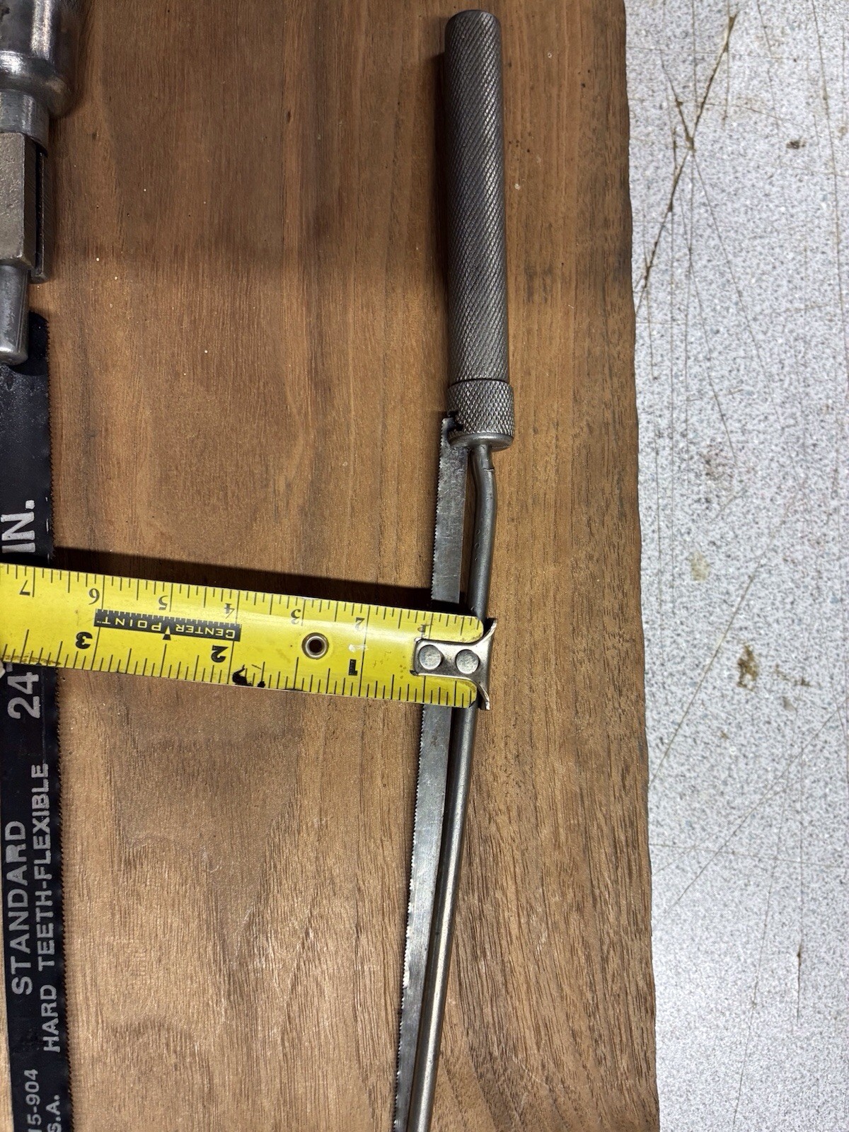 Vintage Snap-on A-51 mini hacksaw And Unmarked Proto 344 Both Low Clearance