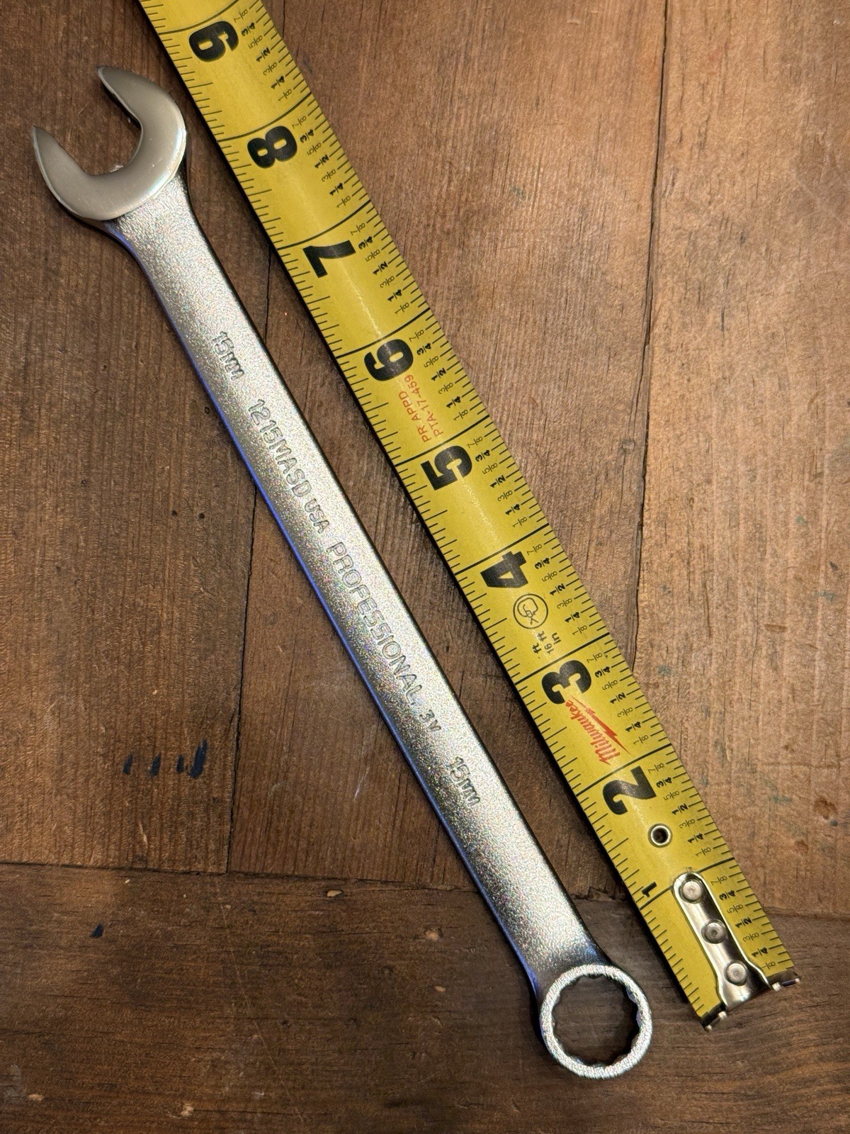 Proto Professional 15mm 12 Point Combination Wrench Anti Slip 1215MASD USA Made!