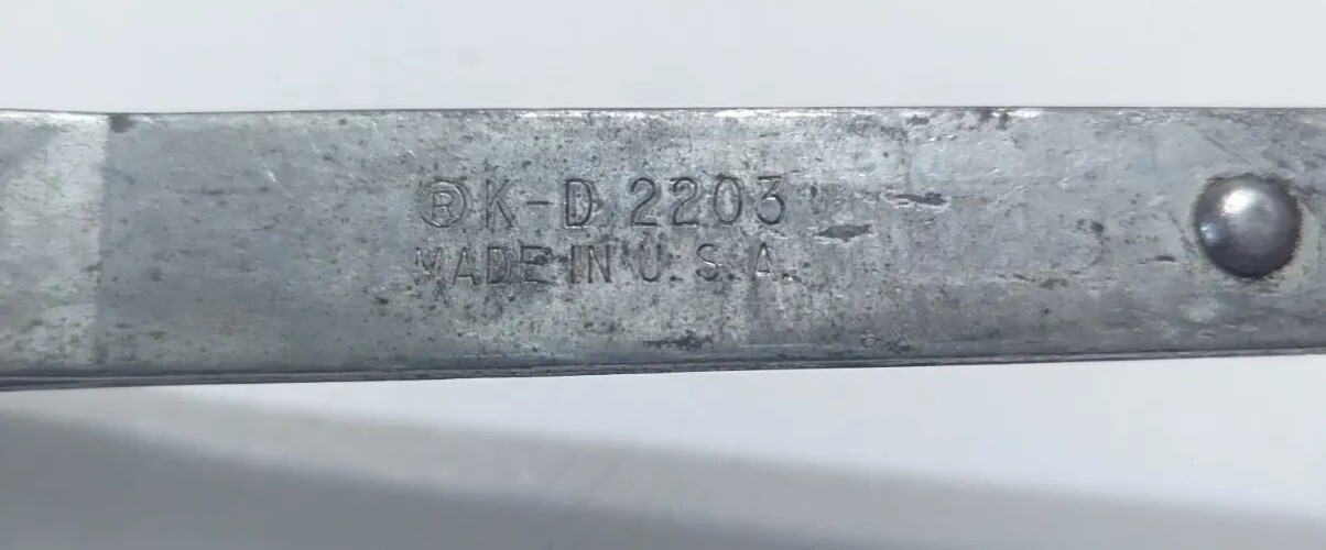 K-D 2203 Reversible Ratcheting Fan Belt Tensioning Wrench Tool with ½» socket