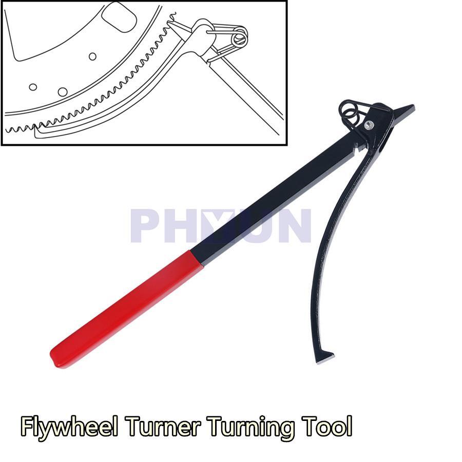 Flywheel Turner Turning Tool Wrench Clamp Flex Plate Holder Universal US Stock
