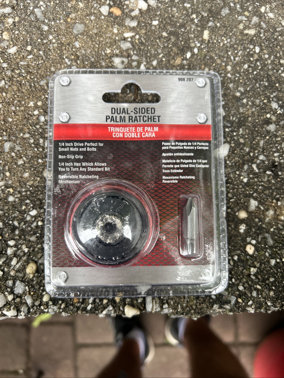 DUAL SIDED PALM RATCHET NEW IN PACKAGE