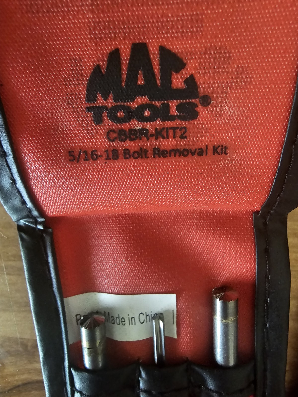 Mac Tools 1/2″ Burr Bolt Removal Kit – Cbbr-kit5 & Cbbr-kit2