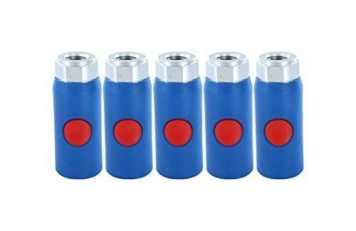Prevost URC061201 Safety Coupler 1/4 in. Truflate Style Inflator (5 PACK)