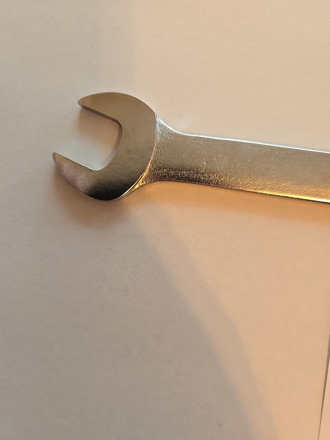 Snap On 5/8″-11/16″ Chrome Low Torque Slime Line Open End Wrench LTA2022