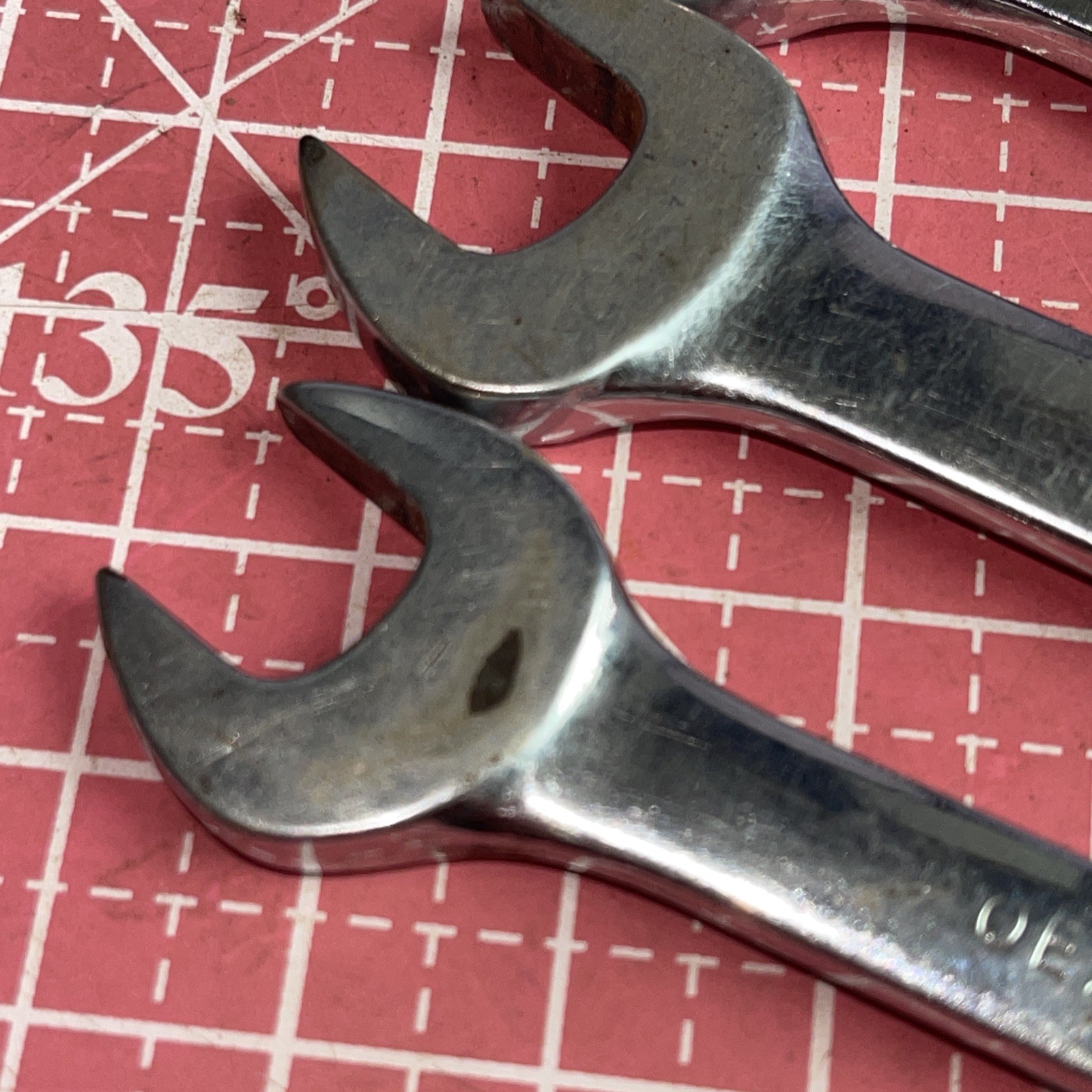Snap on USA OEXM 6 Piece 12 Point Metric SHORT Combo Wrench Set 12-17 MM