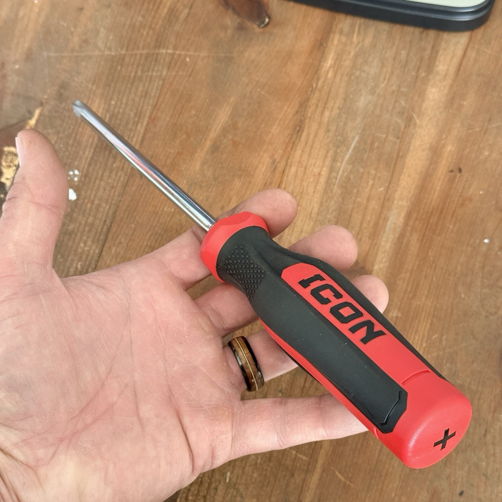 ICON Screwdriver Professional #3 Phillips Head PH3 Magnetic Tip 11-3/8” Long