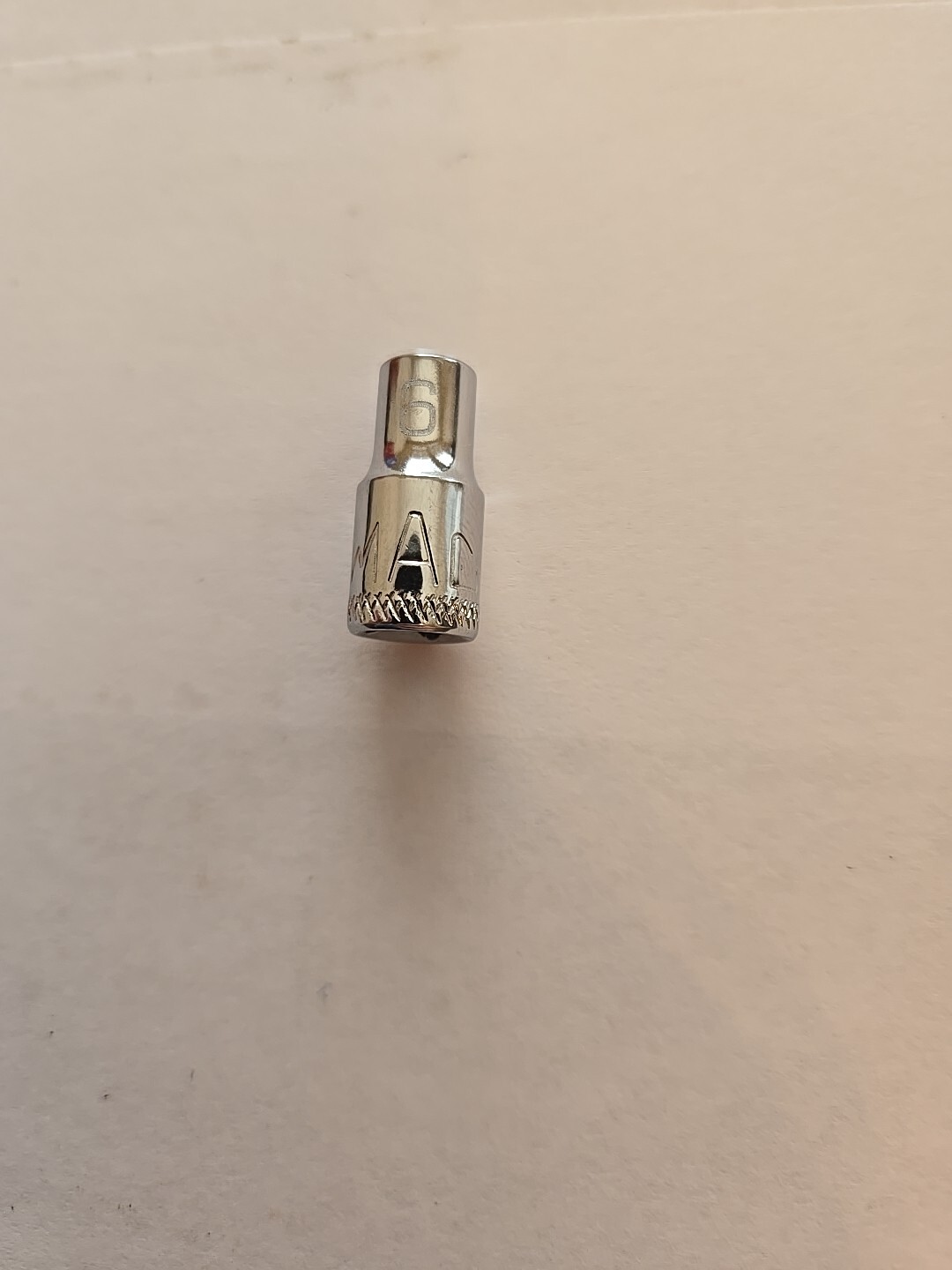 Mac Tools PT 1/4″ Drive 6MM 6PT Metric Chrome Non Slip Socket M66MMRPT