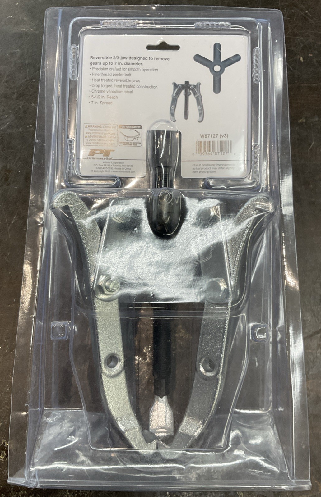 Performance Tool W87127 SK TOOLS 2 Jaw 6-Inch Gear Puller
