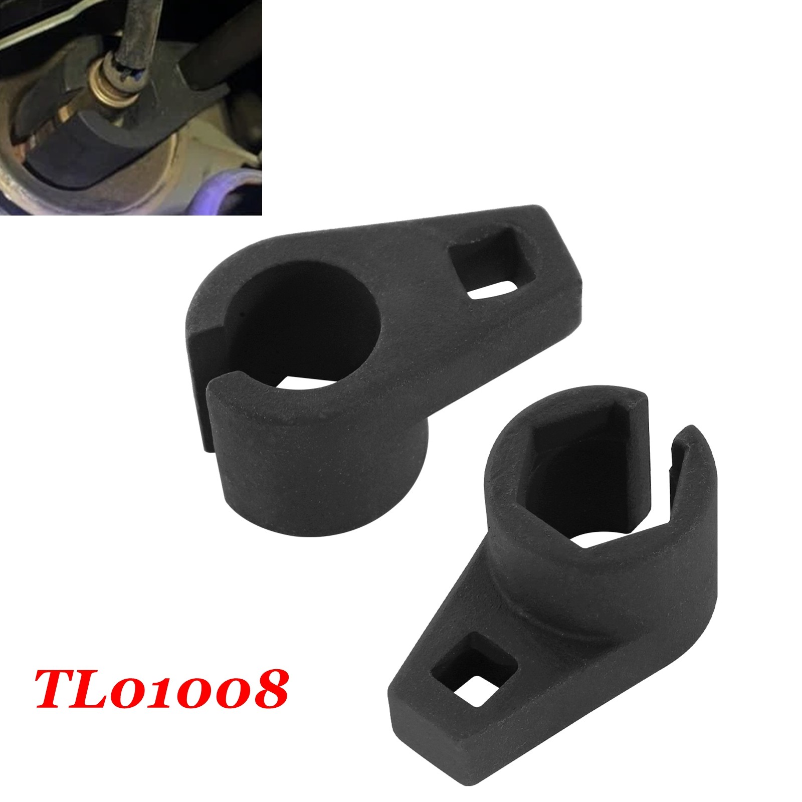 Universal 7/8 Inch and 22mm Offset Oxygen O2 Sensor Socket Wrench Removal Tool