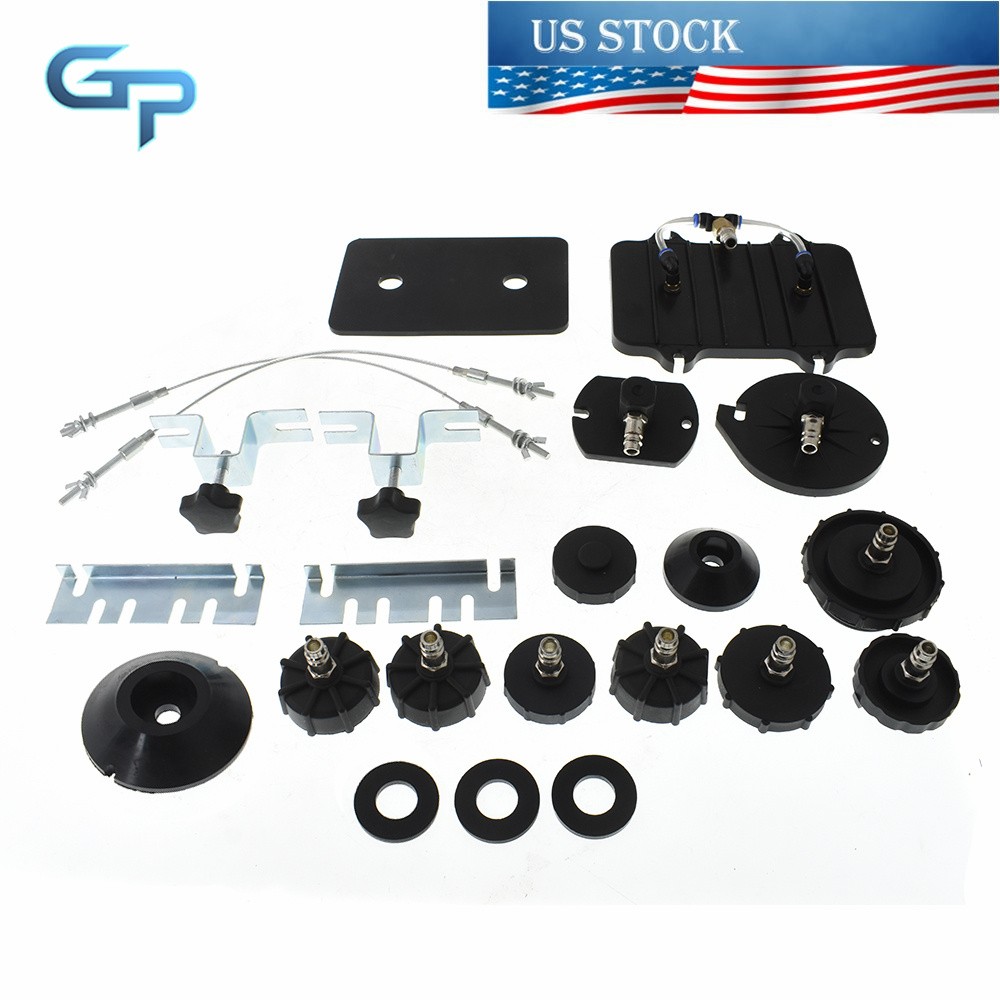 5L Pneumatic Air Pressure Kit Brake & Clutch Bleeder Valve System Tool Portable