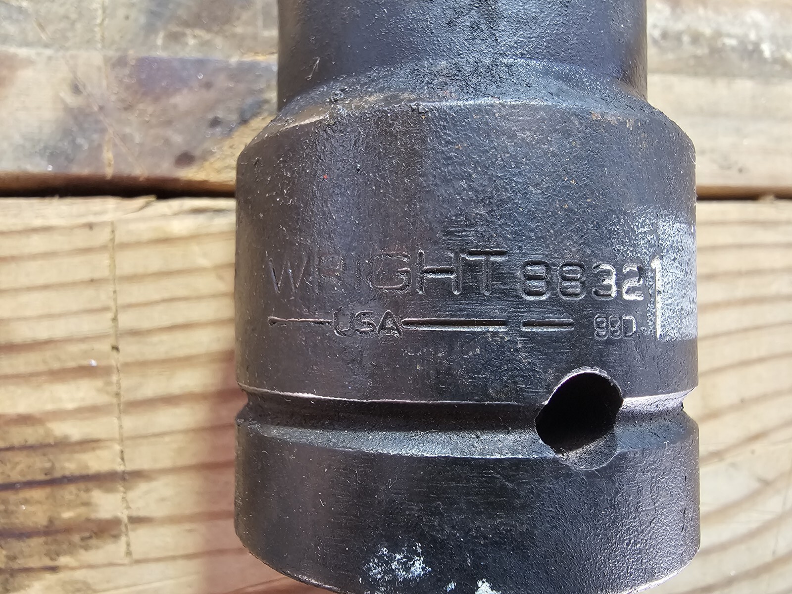 WRIGHT 8832 1″ X 1″ DRIVE IMPACT SOCKET USA 🇺🇲 1X1 1 X 1