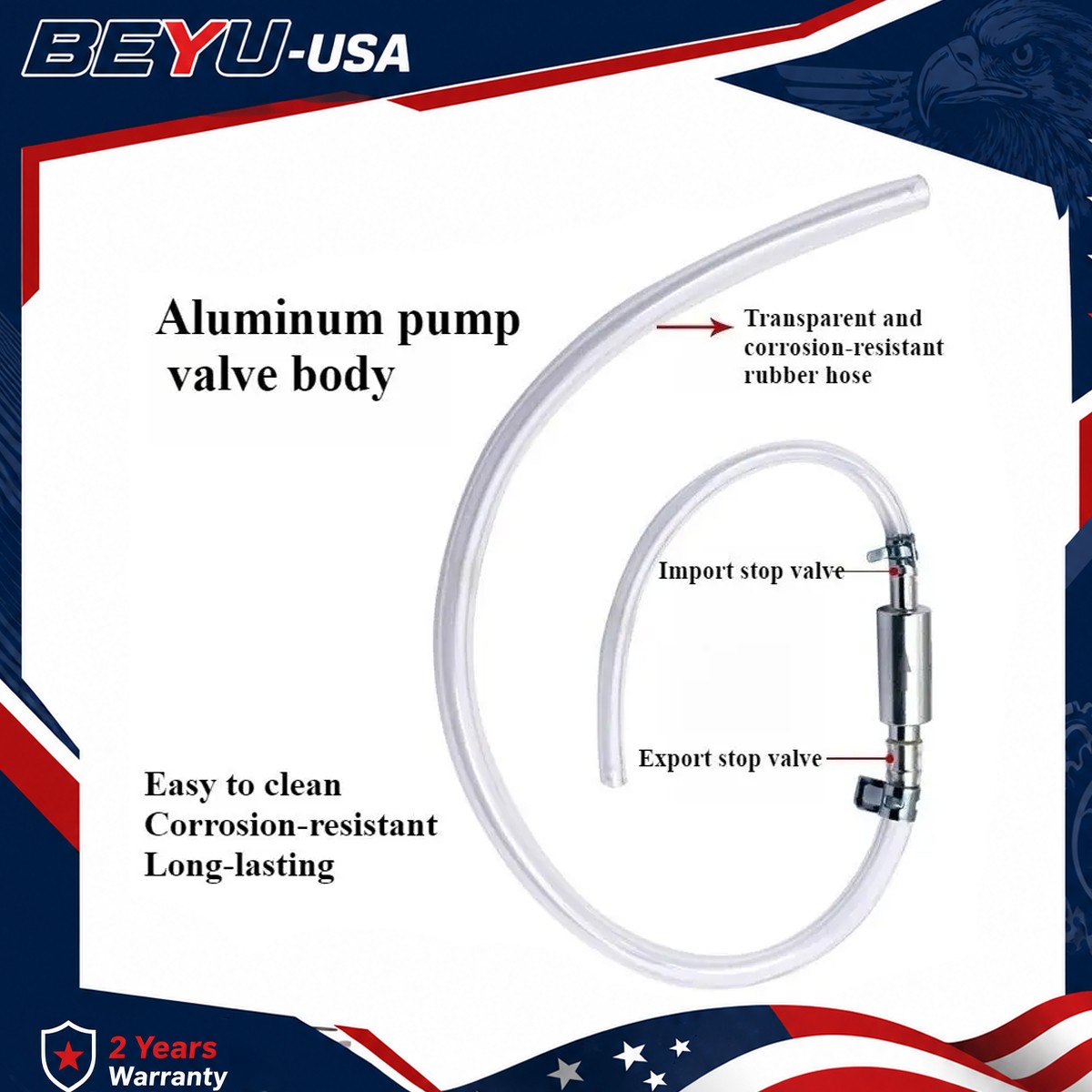 Brake Bleeder Hose, One Way Check Valve Tube Bleeding Tool Kit Silver US