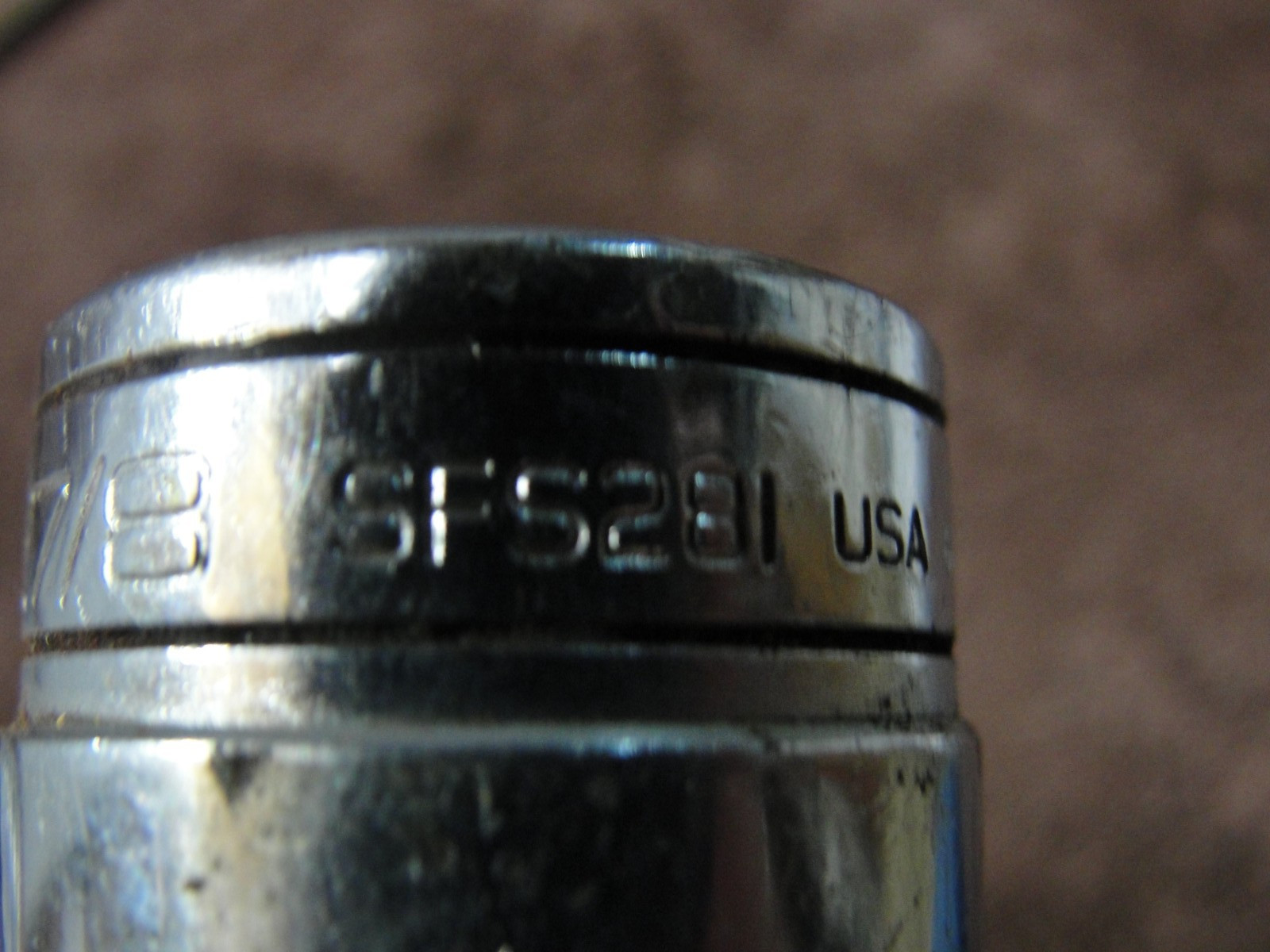 Snap-On 3/8 Drive 6 Point Deep Sockets 1/4 5/16 3/8 7/16 1/2 5/8 3/4 13/16 7/8